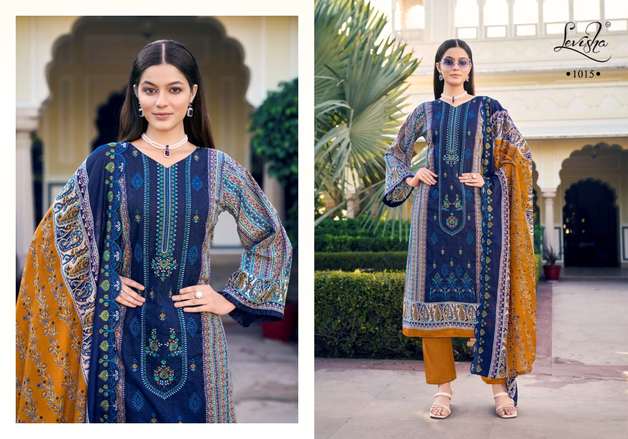 Madhubala Levisha Lawn Cotton Karachi Salwar Suits Wholesale Rate