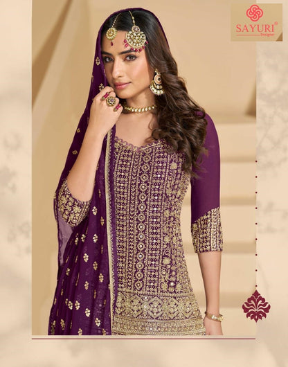 Madhubala Sayuri Georgette Readymade Lehenga Choli Wholesaler Gujarat