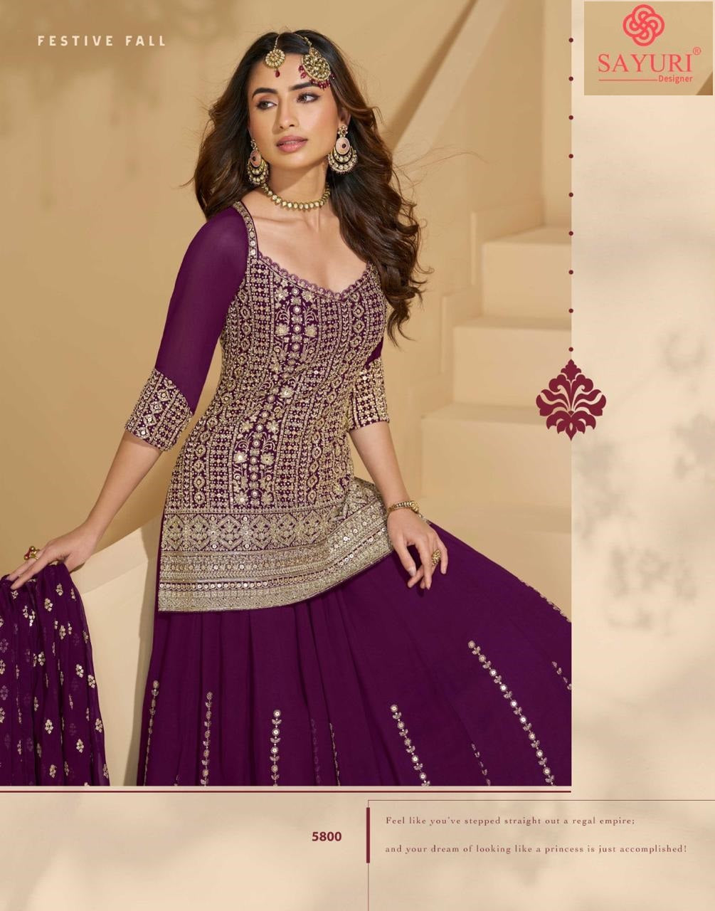 Madhubala Sayuri Georgette Readymade Lehenga Choli Wholesaler Gujarat