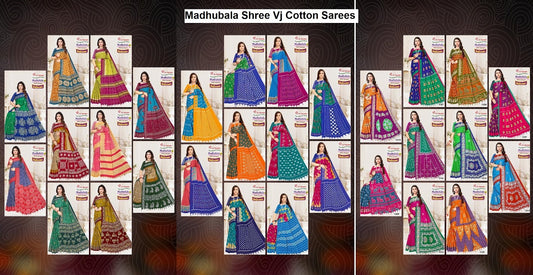 Madhubala Shree Vj Cotton Sarees Manufacturer India