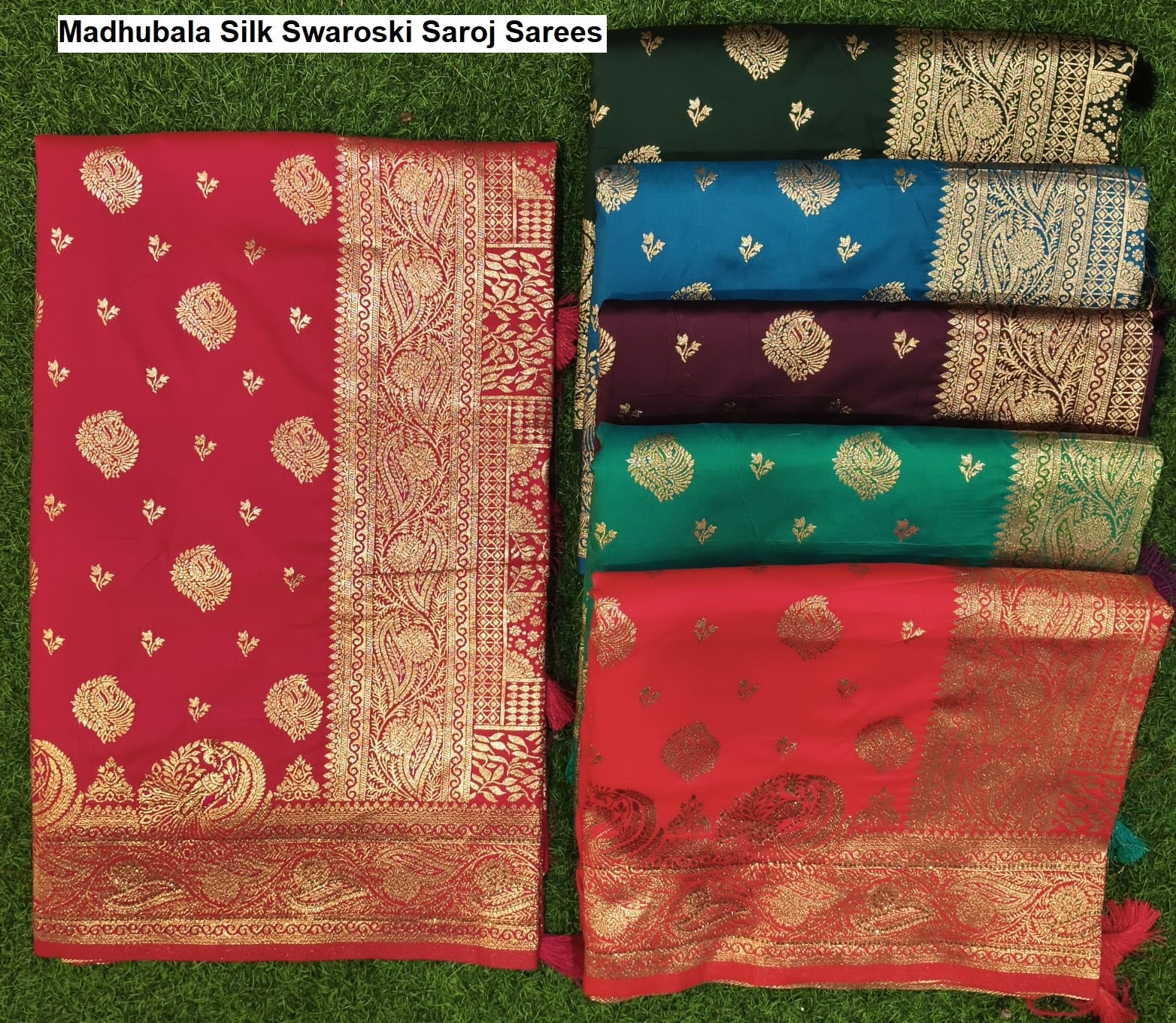 Madhubala Silk Swaroski Saroj Sarees Wholesale Price