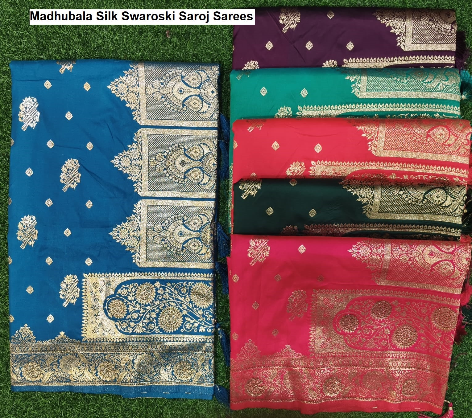 Madhubala Silk Swaroski Saroj Sarees Wholesale Price