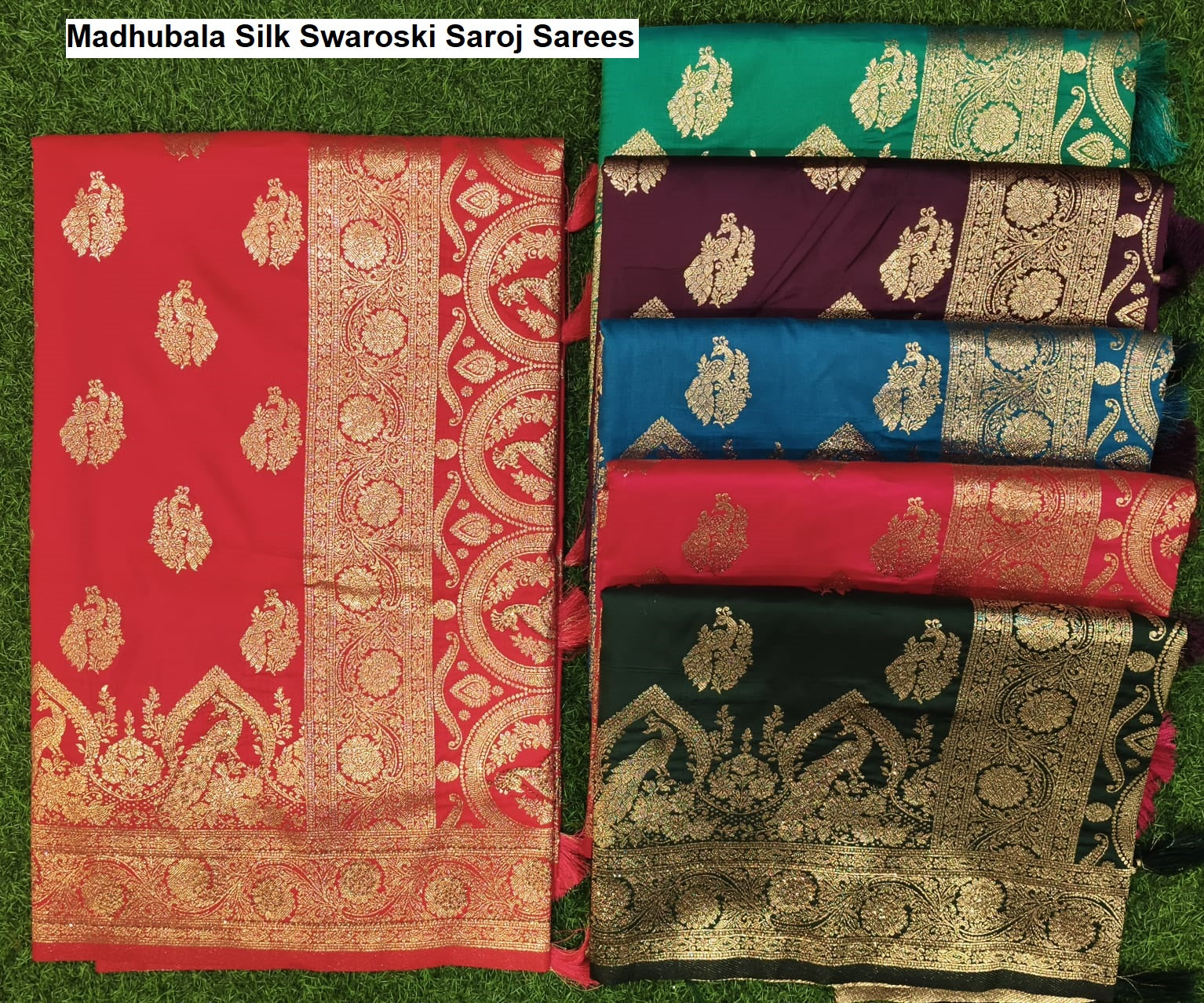 Madhubala Silk Swaroski Saroj Sarees Wholesale Price