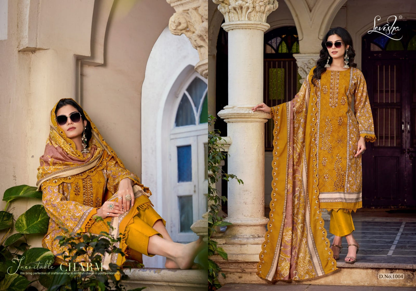 Madhubala Vol 12 Levisha Lawn Cotton Karachi Salwar Suits Manufacturer Ahmedabad