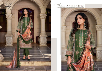 Madhubala Vol 12 Levisha Lawn Cotton Karachi Salwar Suits Manufacturer Ahmedabad