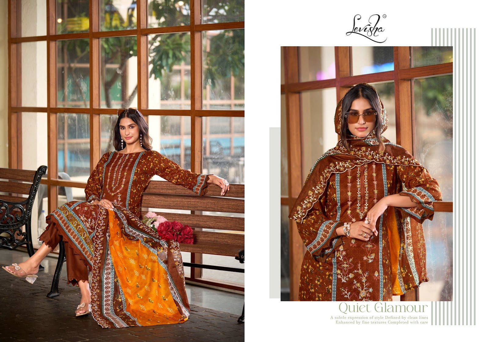 Madhubala Vol 20 Levisha Lawn Cotton Karachi Salwar Suits Wholesaler