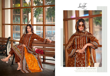 Madhubala Vol 20 Levisha Lawn Cotton Karachi Salwar Suits Wholesaler