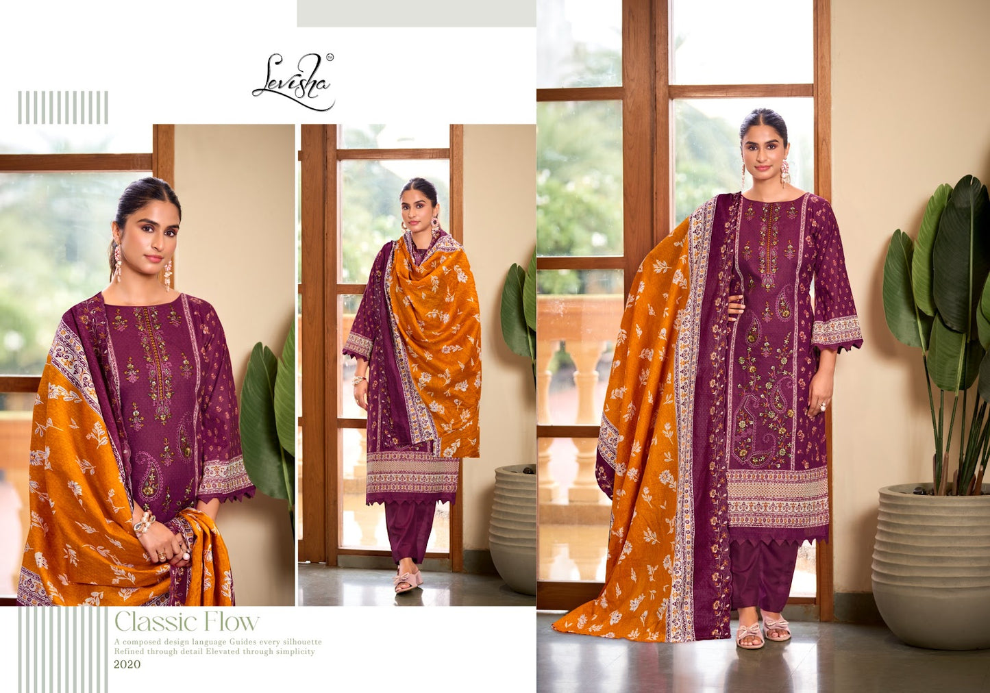 Madhubala Vol 20 Levisha Lawn Cotton Karachi Salwar Suits Wholesaler