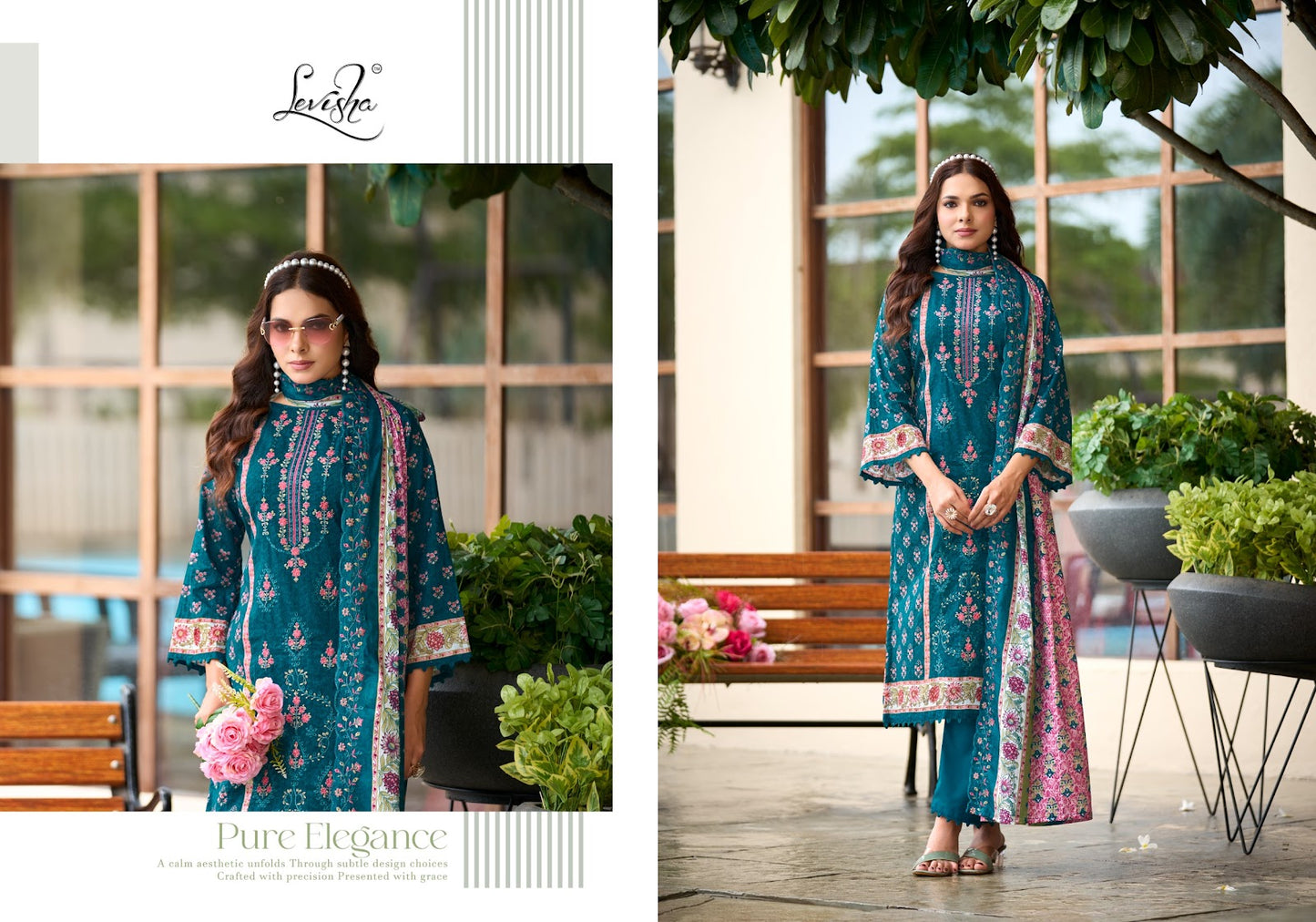 Madhubala Vol 20 Levisha Lawn Cotton Karachi Salwar Suits Wholesaler