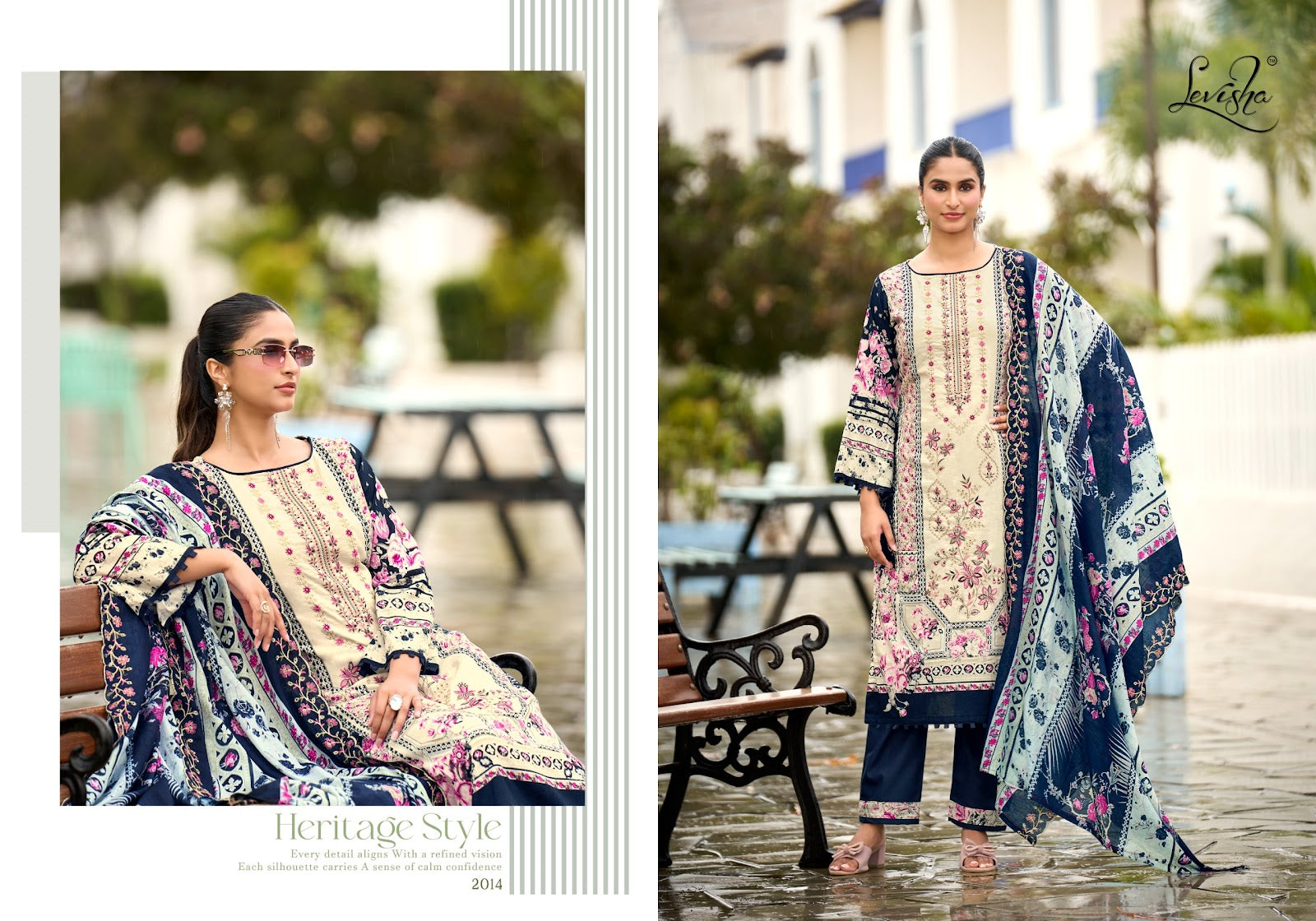 Madhubala Vol 20 Levisha Lawn Cotton Karachi Salwar Suits Wholesaler
