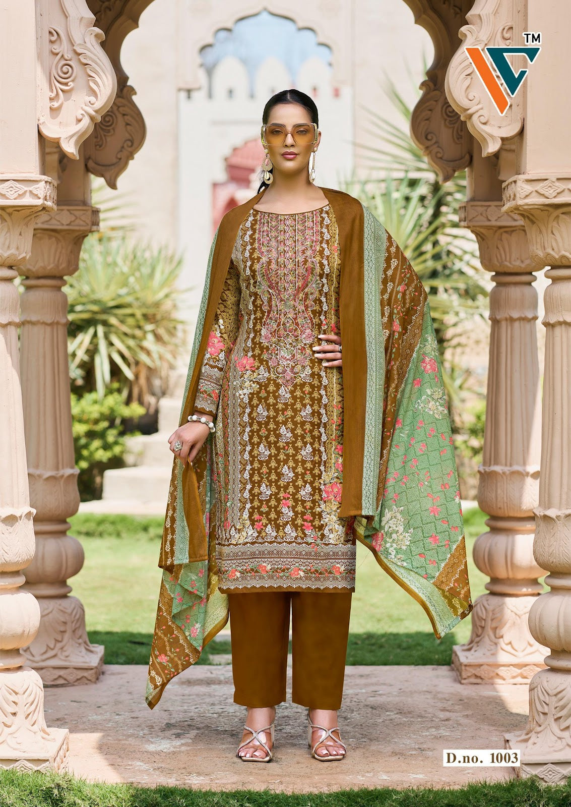 Madhubala Vol 1 Vandana Creation Mix Cotton Karachi Salwar Suits Wholesaler