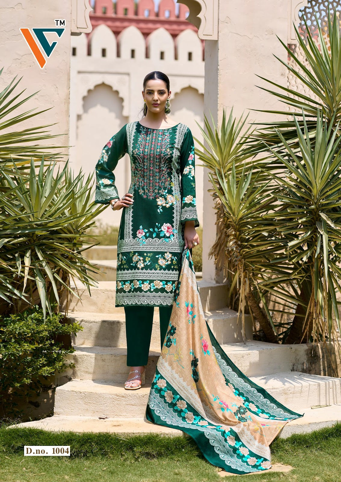 Madhubala Vol 1 Vandana Creation Mix Cotton Karachi Salwar Suits Wholesaler