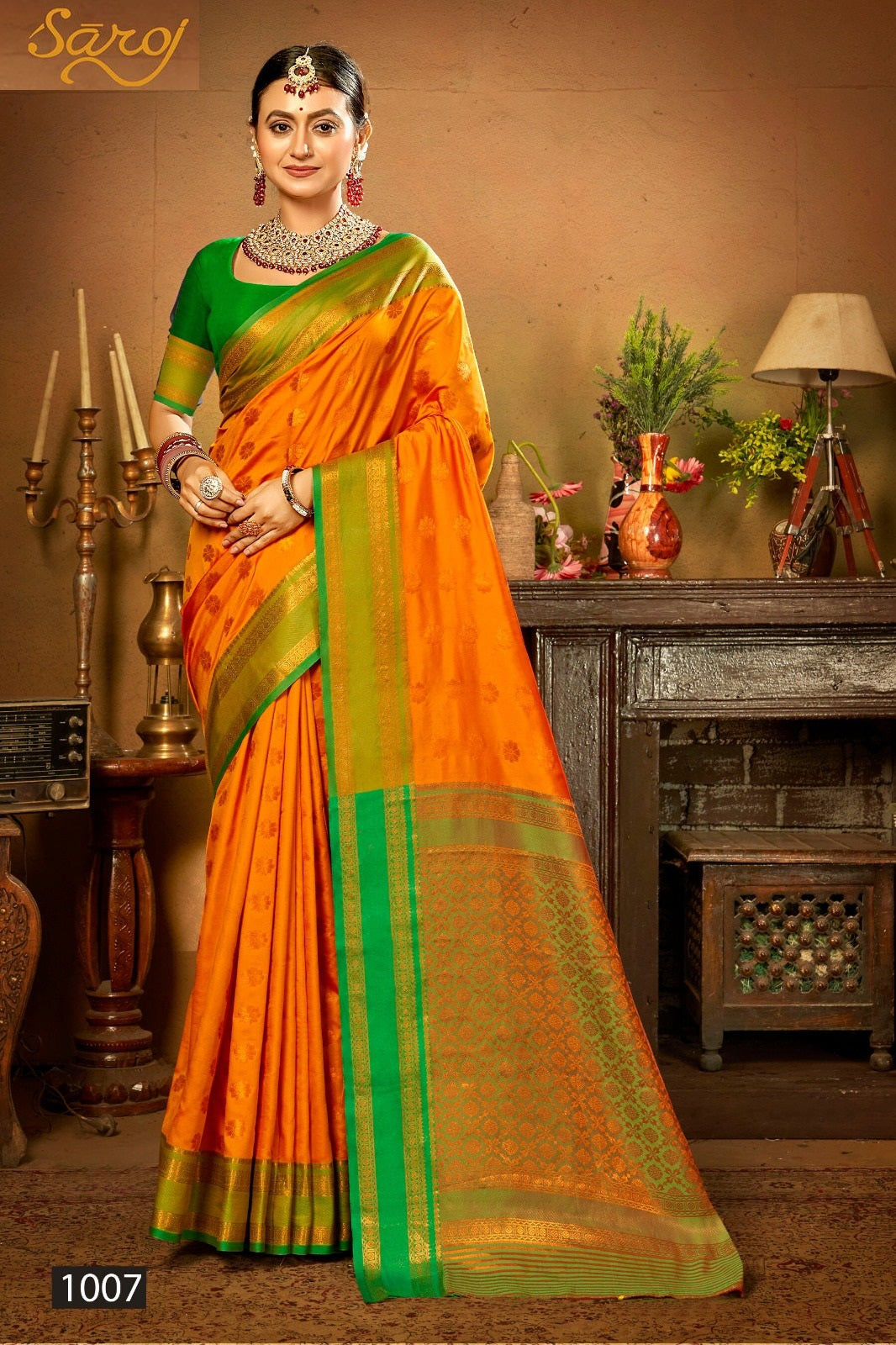 Madhulekha Silk Vol 1 Saroj Sarees Manufacturer Gujarat