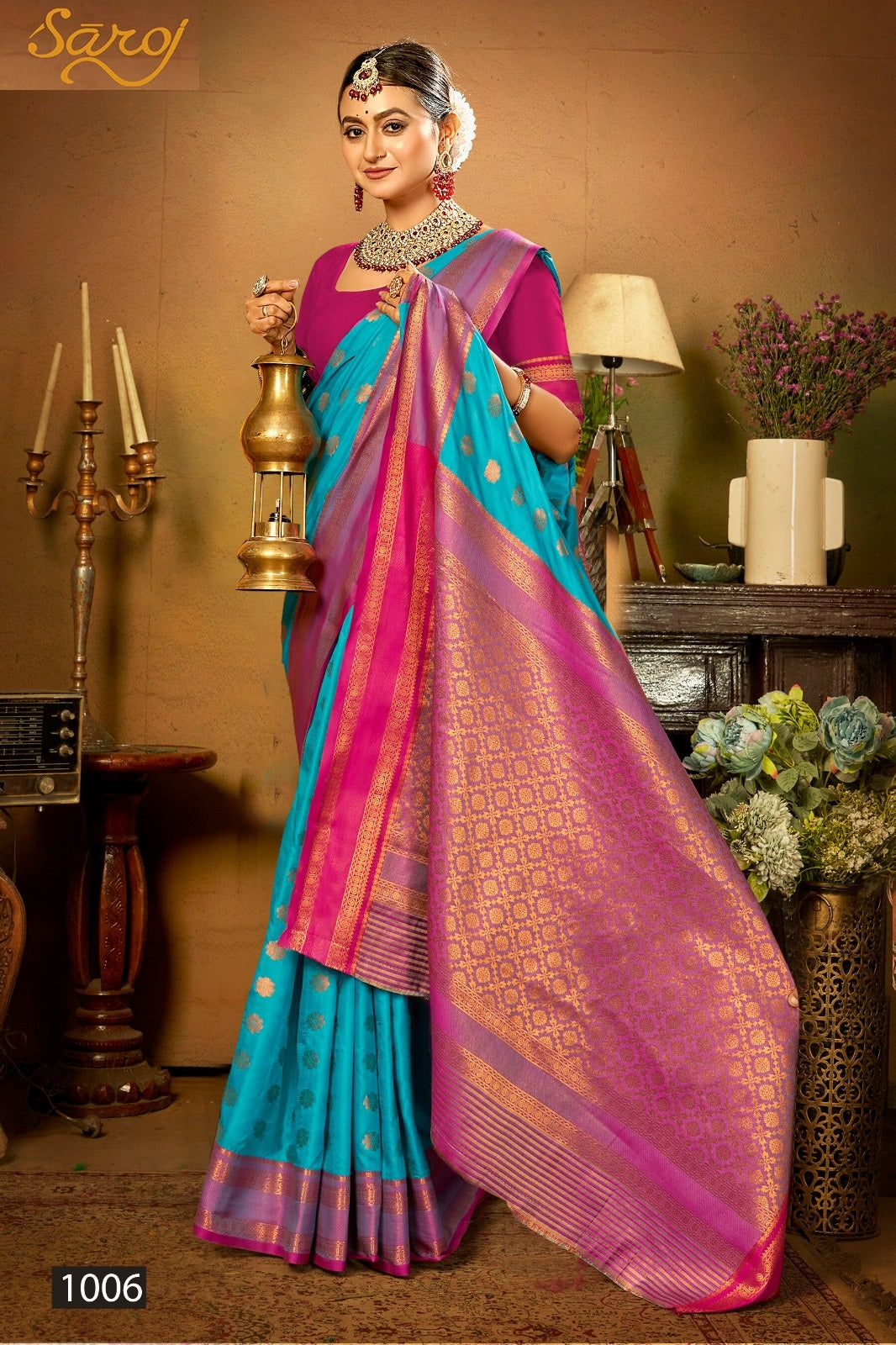 Madhulekha Silk Vol 1 Saroj Sarees Manufacturer Gujarat
