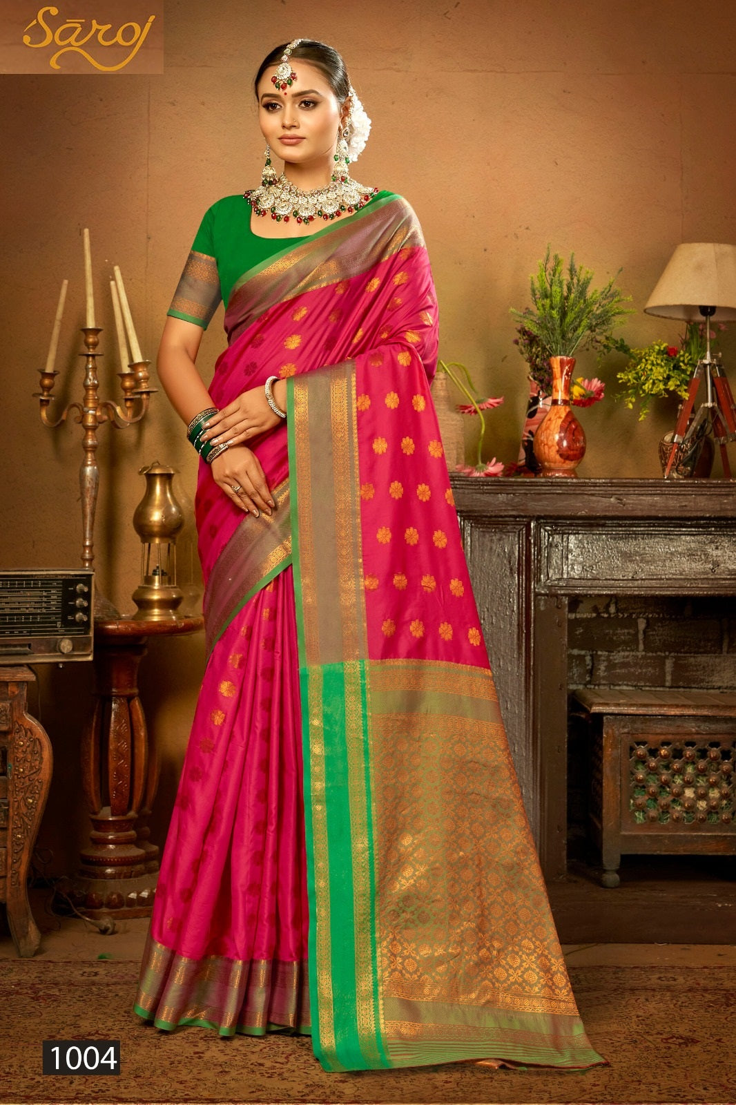 Madhulekha Silk Vol 1 Saroj Sarees Manufacturer Gujarat