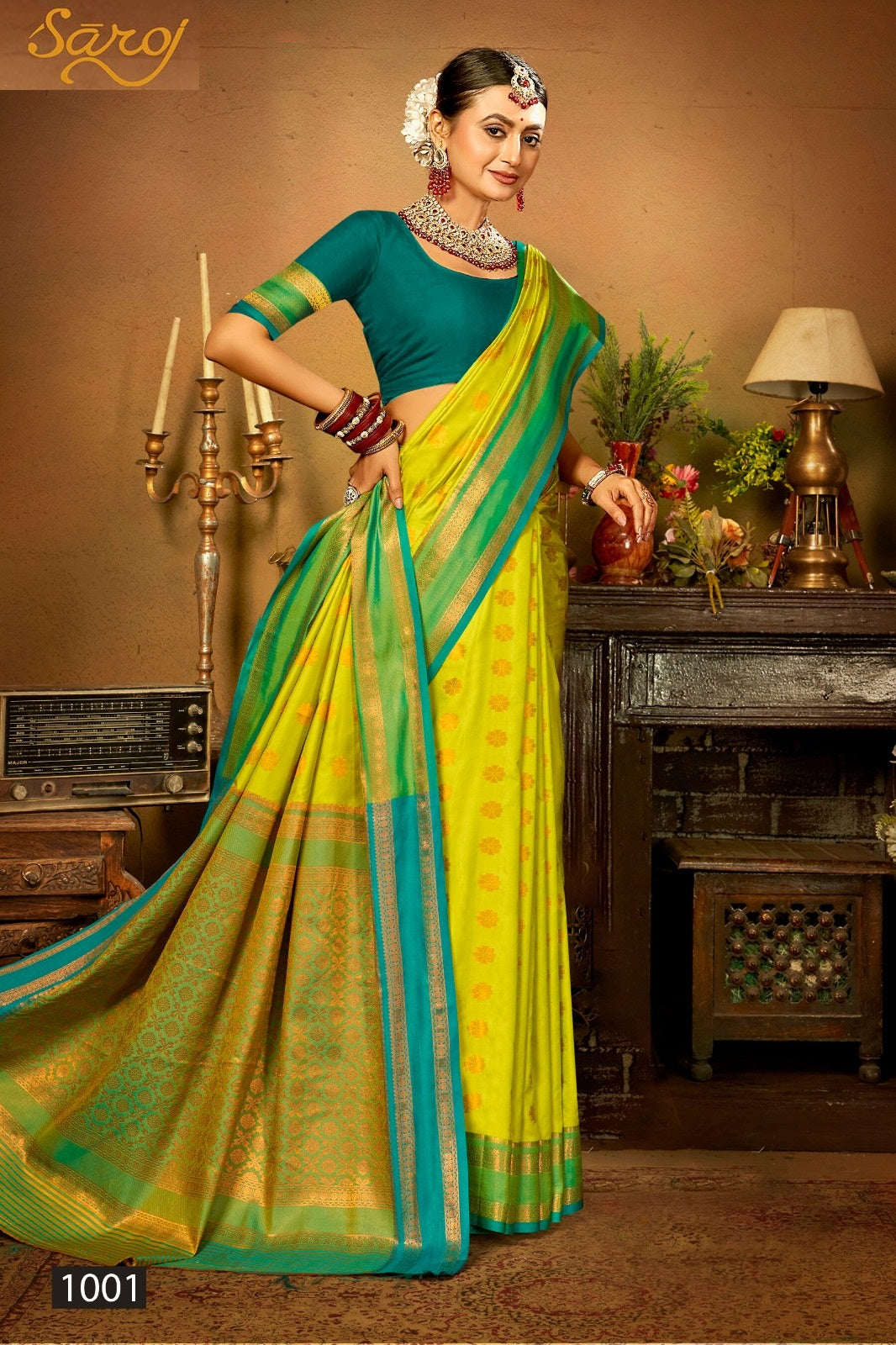 Madhulekha Silk Vol 1 Saroj Sarees Manufacturer Gujarat