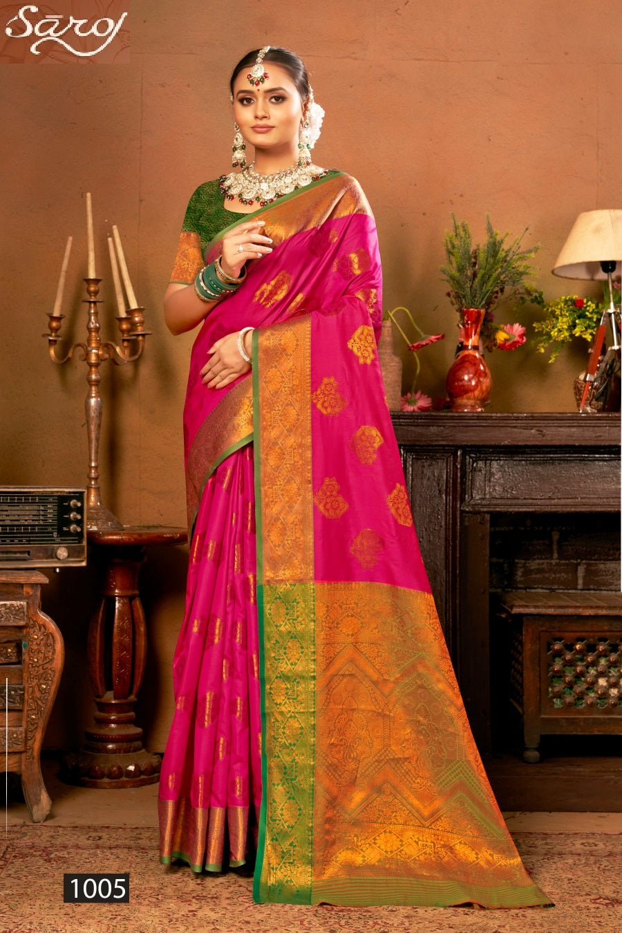 Madhulekha Silk Vol 2 Saroj Sarees Exporter India