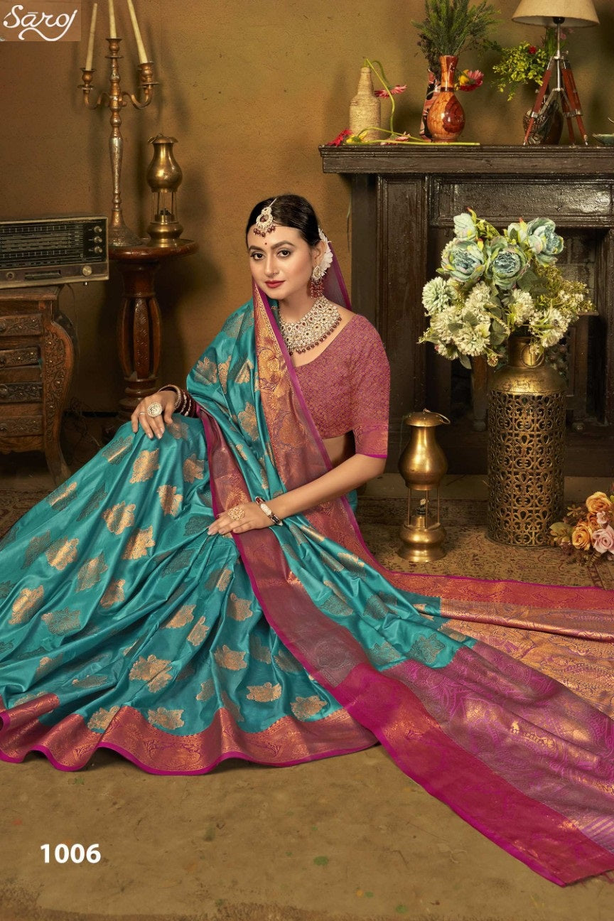 Madhulekha Silk Vol 3 Saroj Sarees Wholesaler India