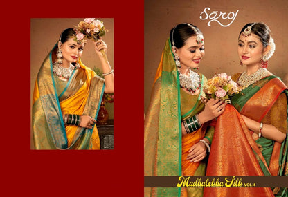 Madhulekha Silk Vol 4 Saroj Sarees Supplier India