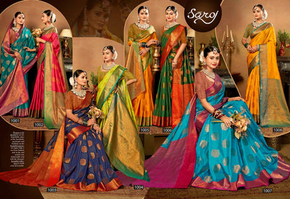 Madhulekha Silk Vol 4 Saroj Sarees Supplier India