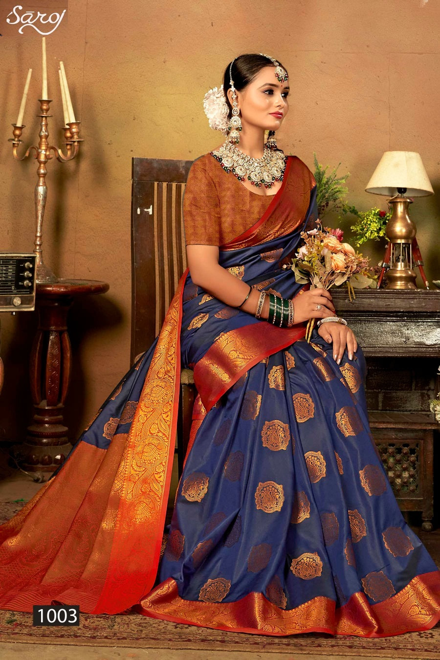 Madhulekha Silk Vol 4 Saroj Sarees Supplier India