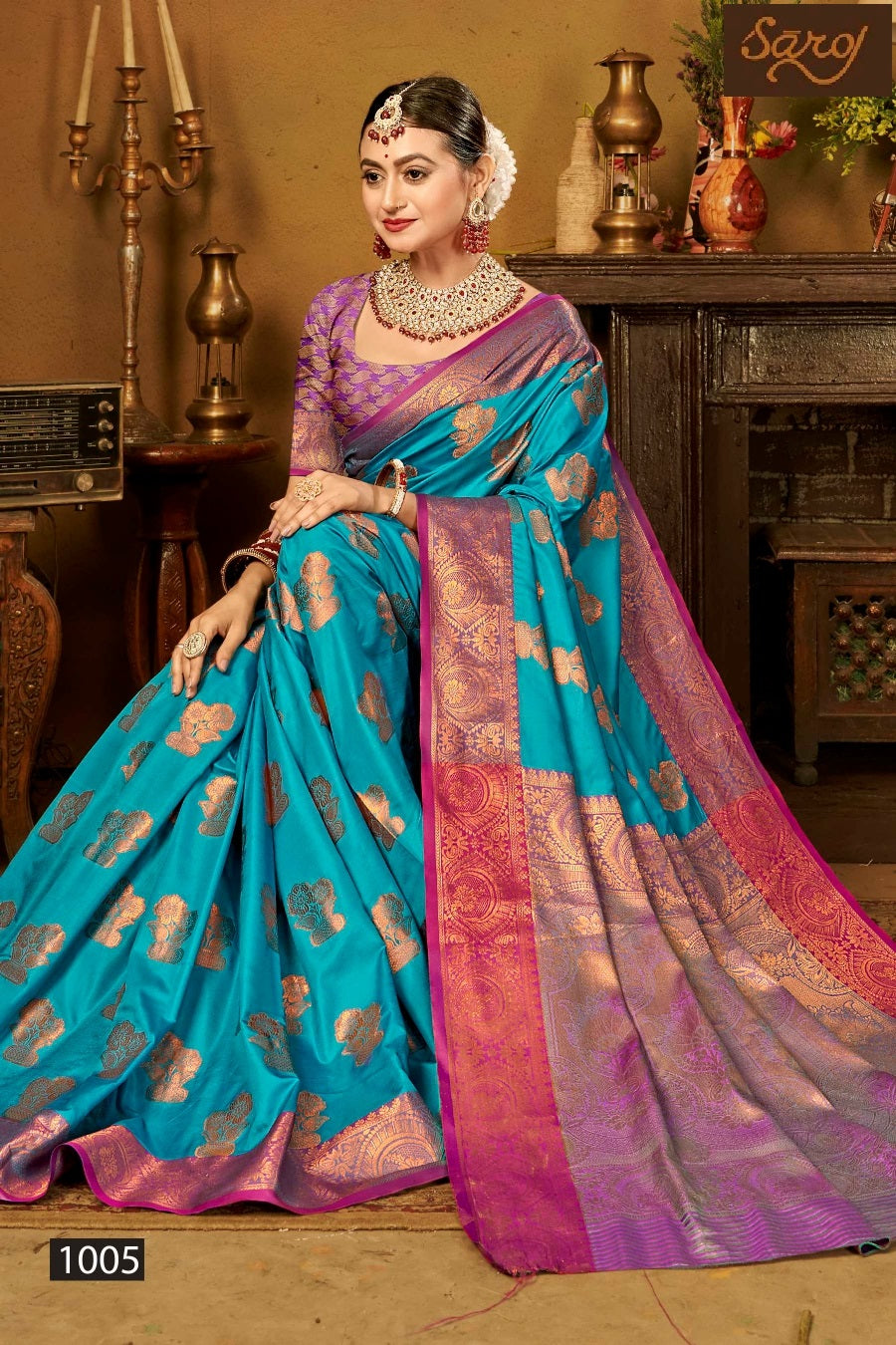 Madhulekha Silk Vol 5 Saroj Sarees Wholesale Price