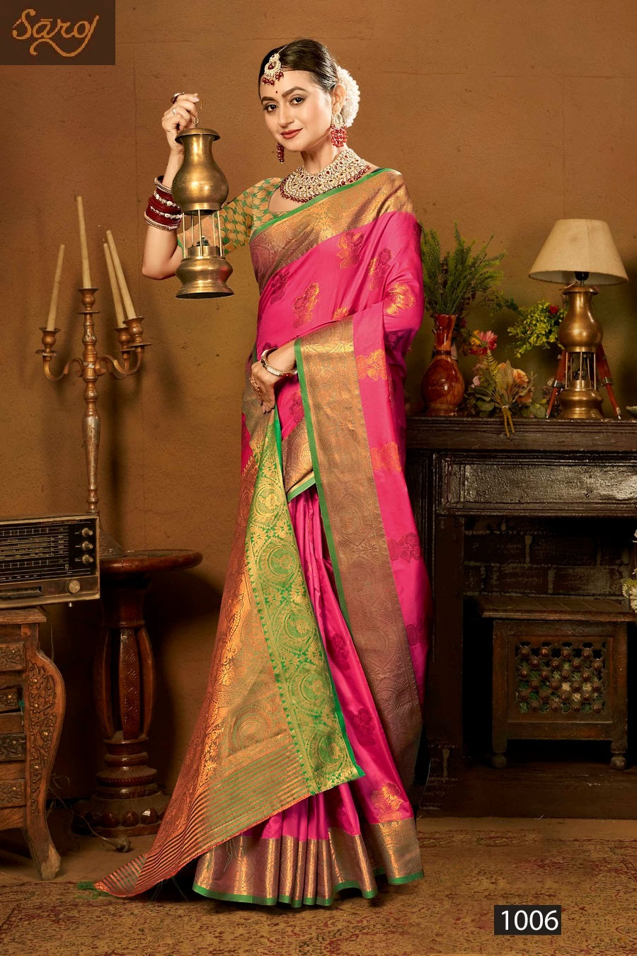 Madhulekha Silk Vol 5 Saroj Sarees Wholesale Price