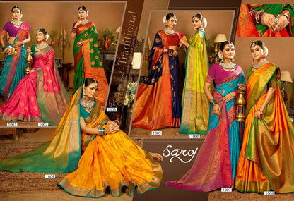 Madhulekha Silk Vol 6 Saroj Sarees Manufacturer India