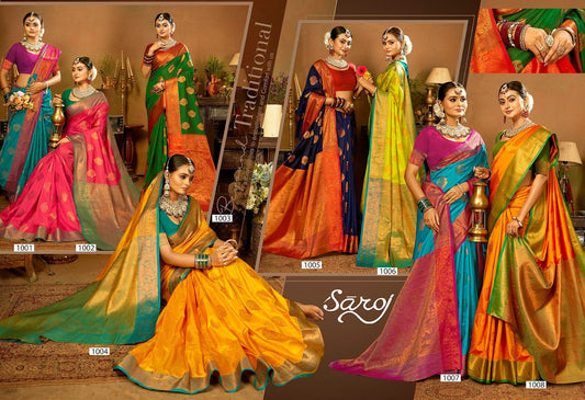 Madhulekha Silk Vol 6 Saroj Sarees Manufacturer India