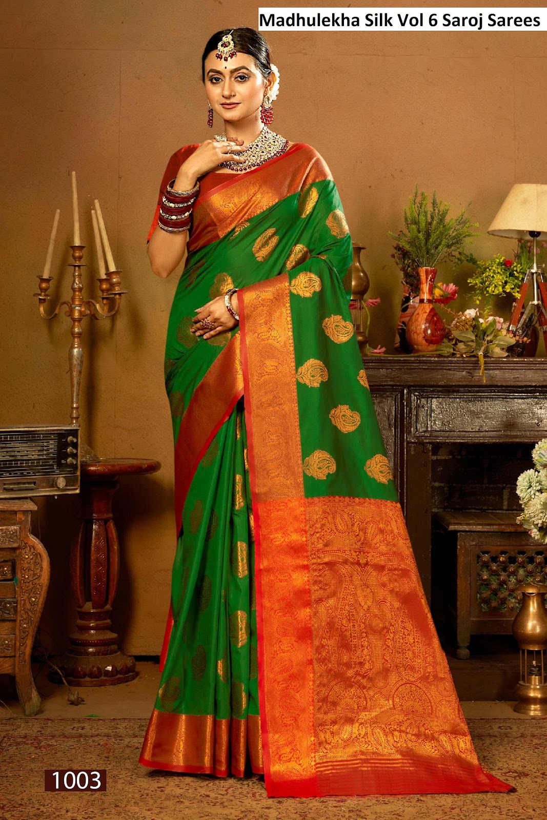 Madhulekha Silk Vol 6 Saroj Sarees Manufacturer India