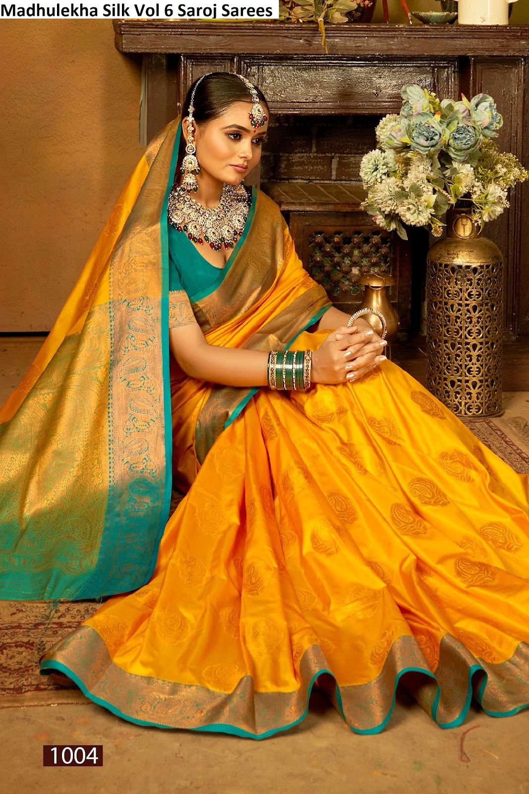 Madhulekha Silk Vol 6 Saroj Sarees Manufacturer India
