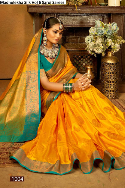 Madhulekha Silk Vol 6 Saroj Sarees Manufacturer India