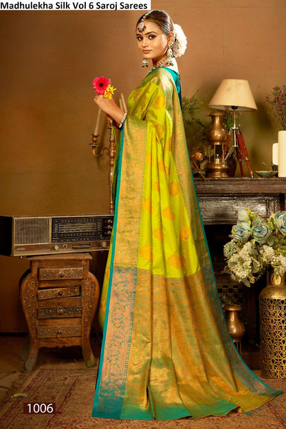 Madhulekha Silk Vol 6 Saroj Sarees Manufacturer India