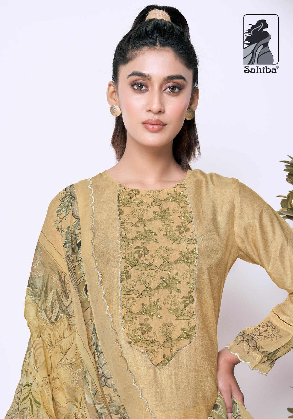 Madhulika Sahiba Bemberg Silk Pant Style Suits Wholesale Price