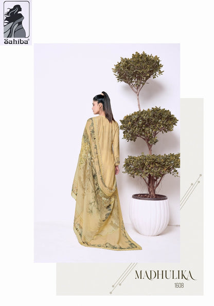 Madhulika Sahiba Bemberg Silk Pant Style Suits Wholesale Price
