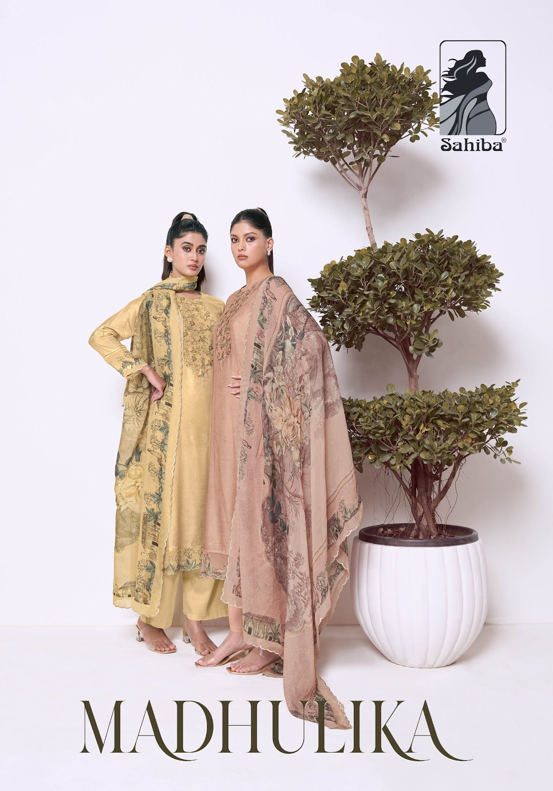 Madhulika Sahiba Bemberg Silk Pant Style Suits Wholesale Price