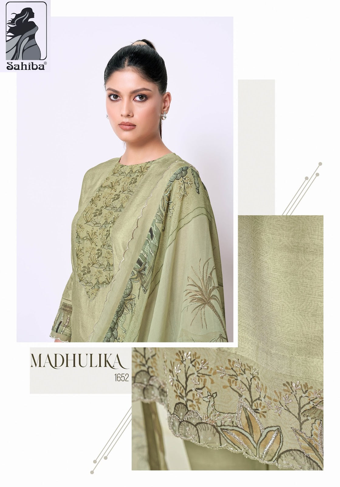 Madhulika Sahiba Bemberg Silk Pant Style Suits Wholesale Price