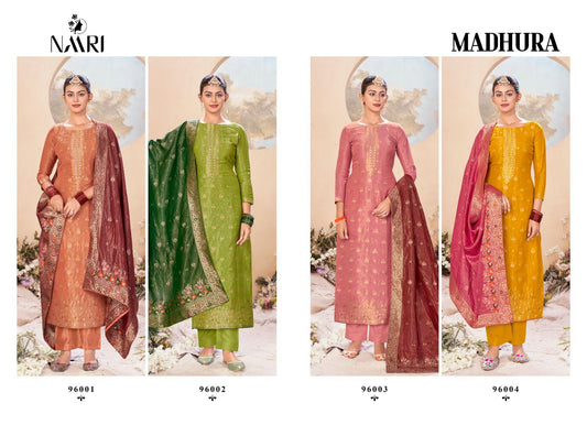 Madhura Naari Simmer Pant Style Suits Exporter Ahmedabad