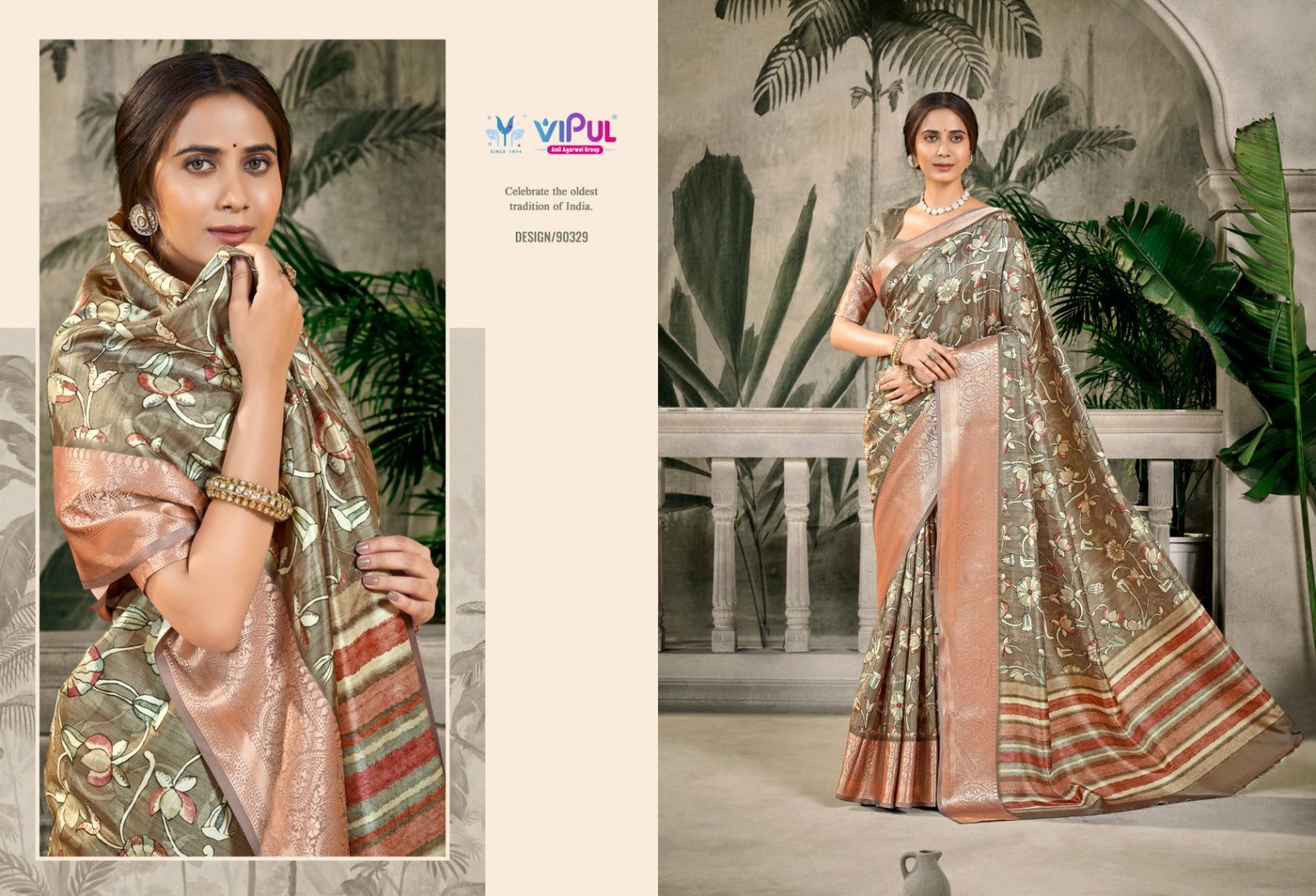 Madhura Vol 2 Vipul Silk Sarees Wholesale Rate