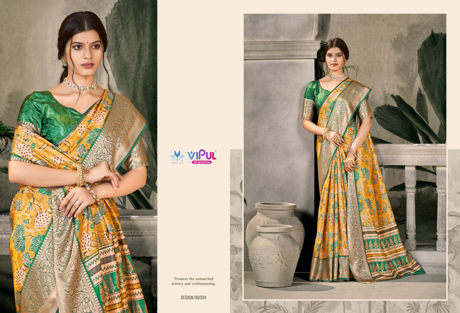 Madhura Vol 2 Vipul Silk Sarees Wholesale Rate