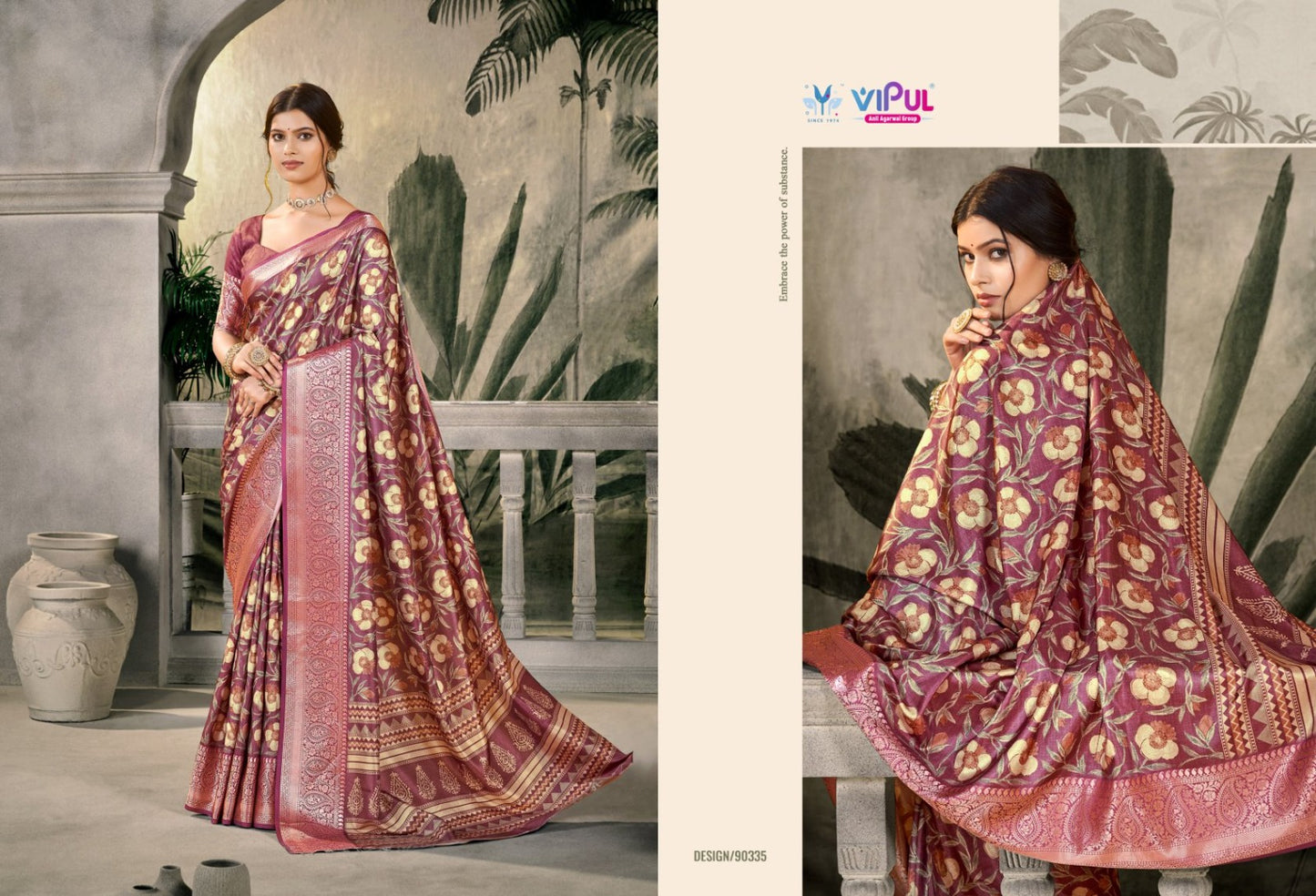Madhura Vol 2 Vipul Silk Sarees Wholesale Rate