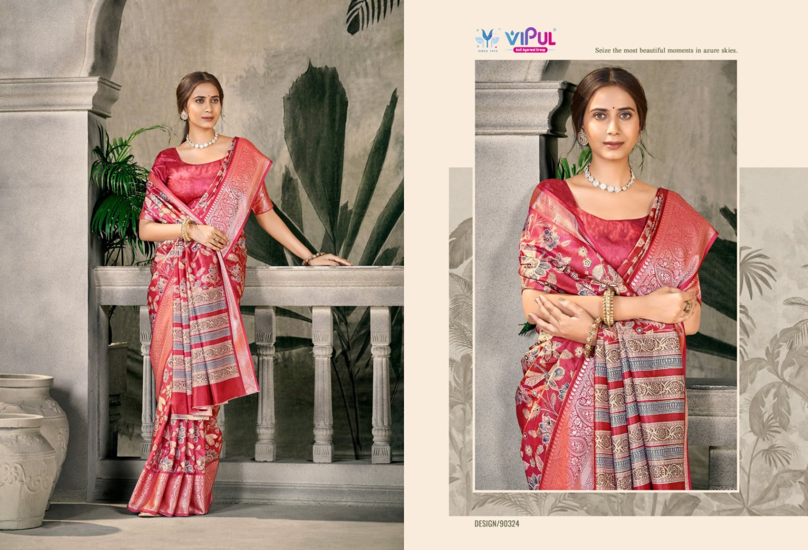 Madhura Vol 2 Vipul Silk Sarees Wholesale Rate