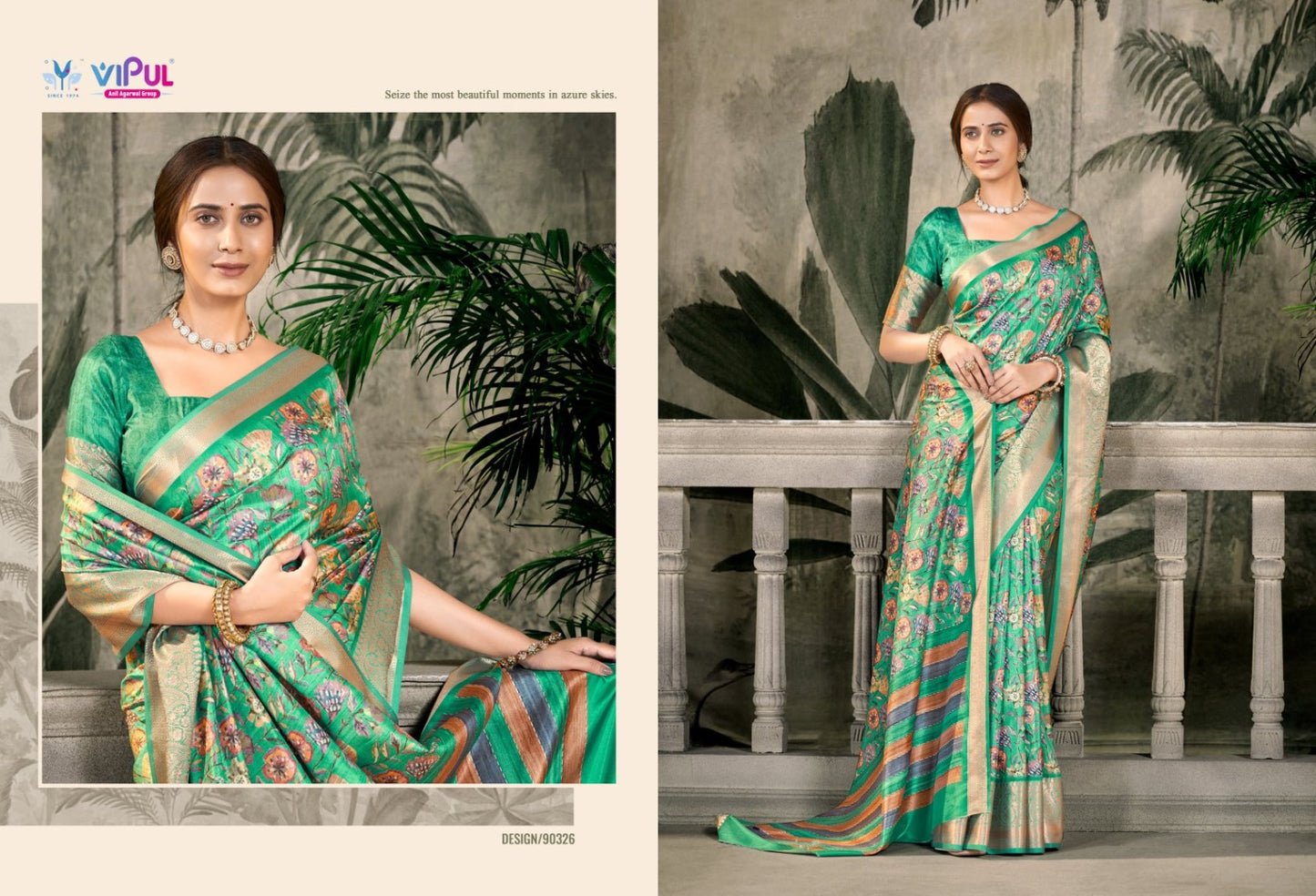 Madhura Vol 2 Vipul Silk Sarees Wholesale Rate