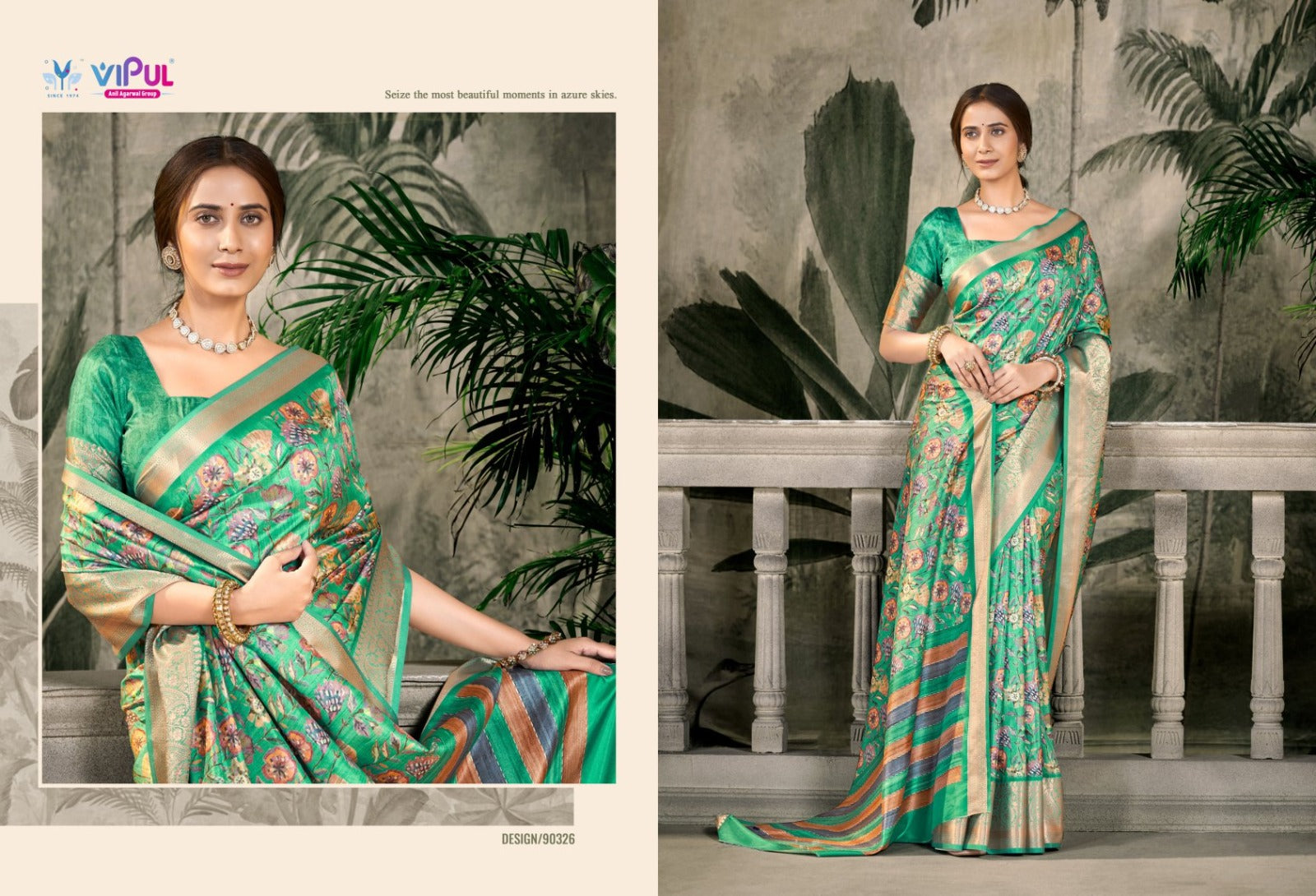 Madhura Vol 2 Vipul Silk Sarees Wholesale Rate