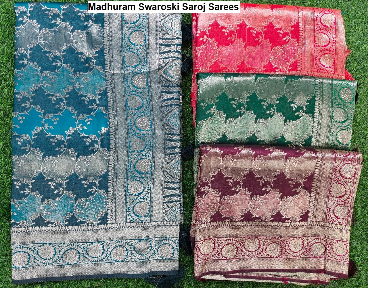 Madhuram Swaroski Saroj Sarees Manufacturer India