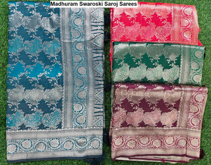 Madhuram Swaroski Saroj Sarees Manufacturer India
