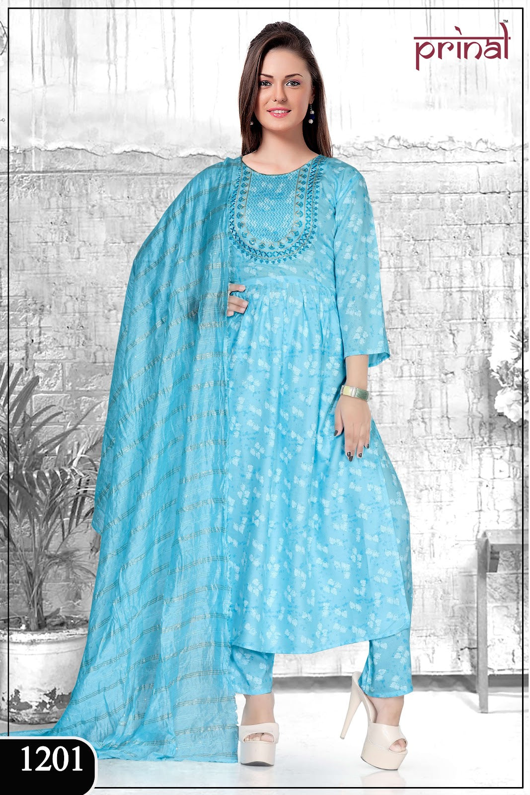 Madhuri 3 Prinal Rayon Readymade Pant Style Suits Manufacturer