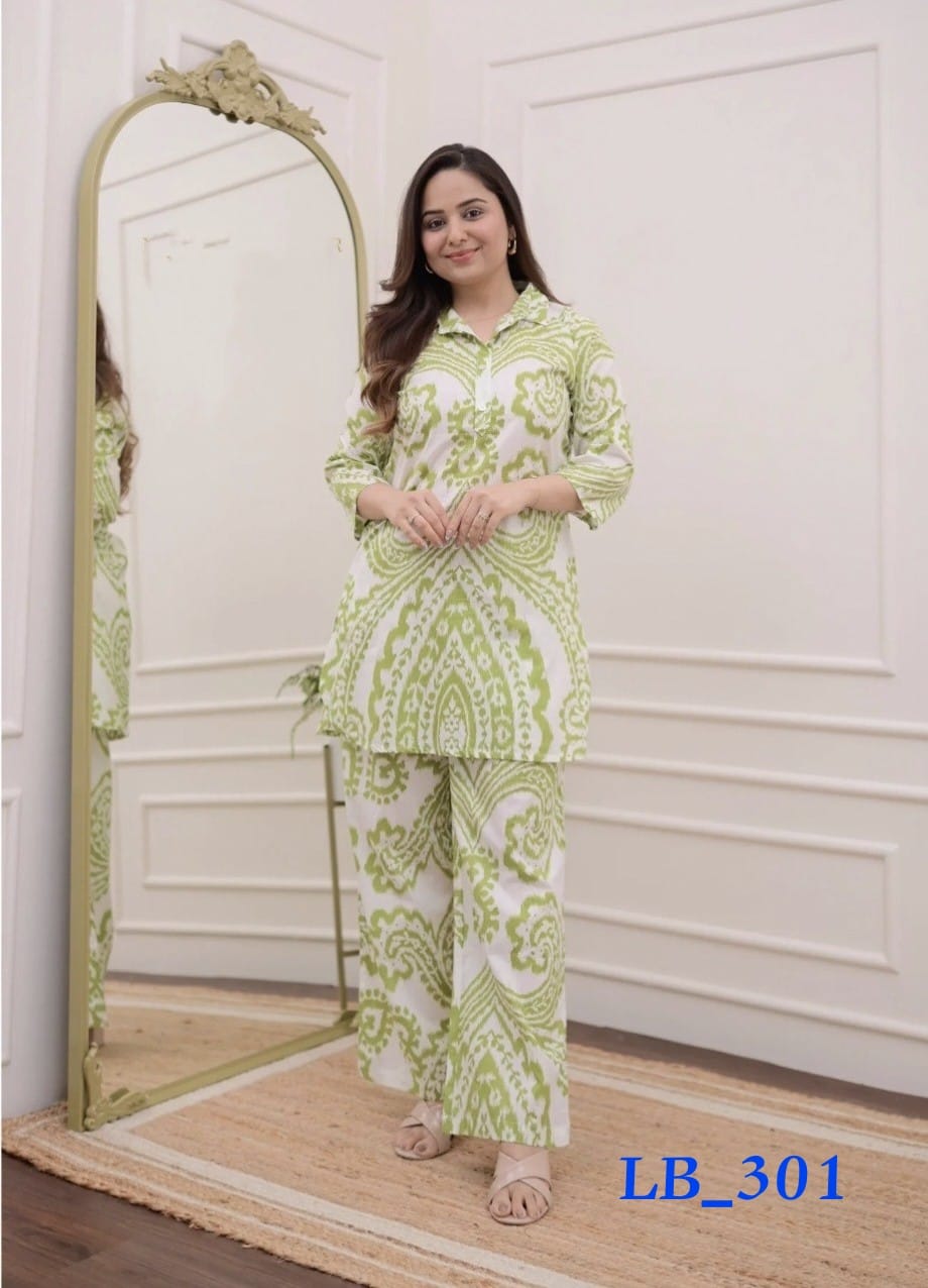 Madhuri Vol 1 Lbk Poli Rayon Co Ord Set Supplier Gujarat