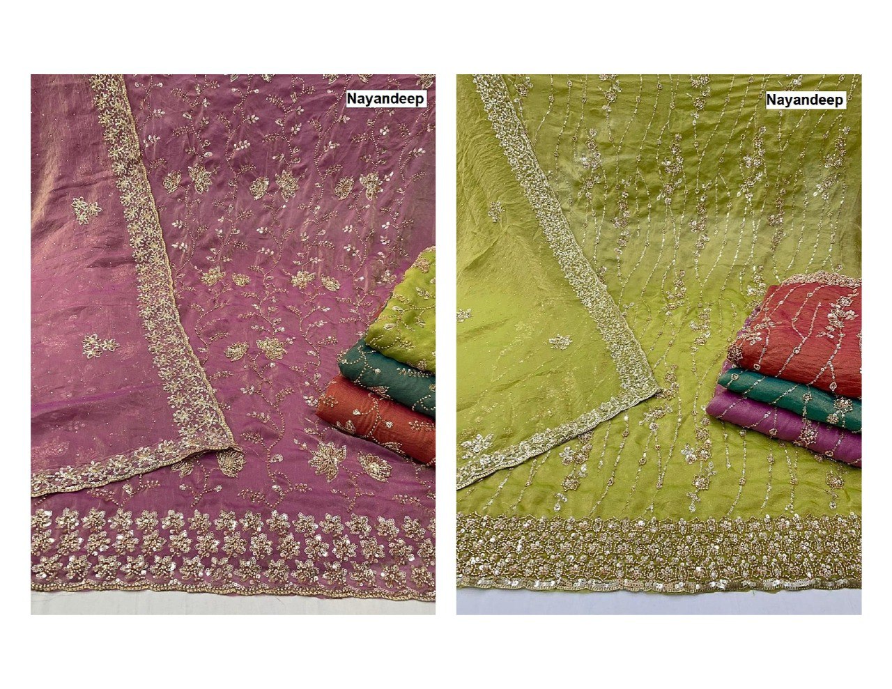 मधुरिमा नयनदीप प्योर सिल्क सलवार सूट निर्माता अहमदाबाद