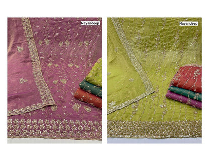 मधुरिमा नयनदीप प्योर सिल्क सलवार सूट निर्माता अहमदाबाद